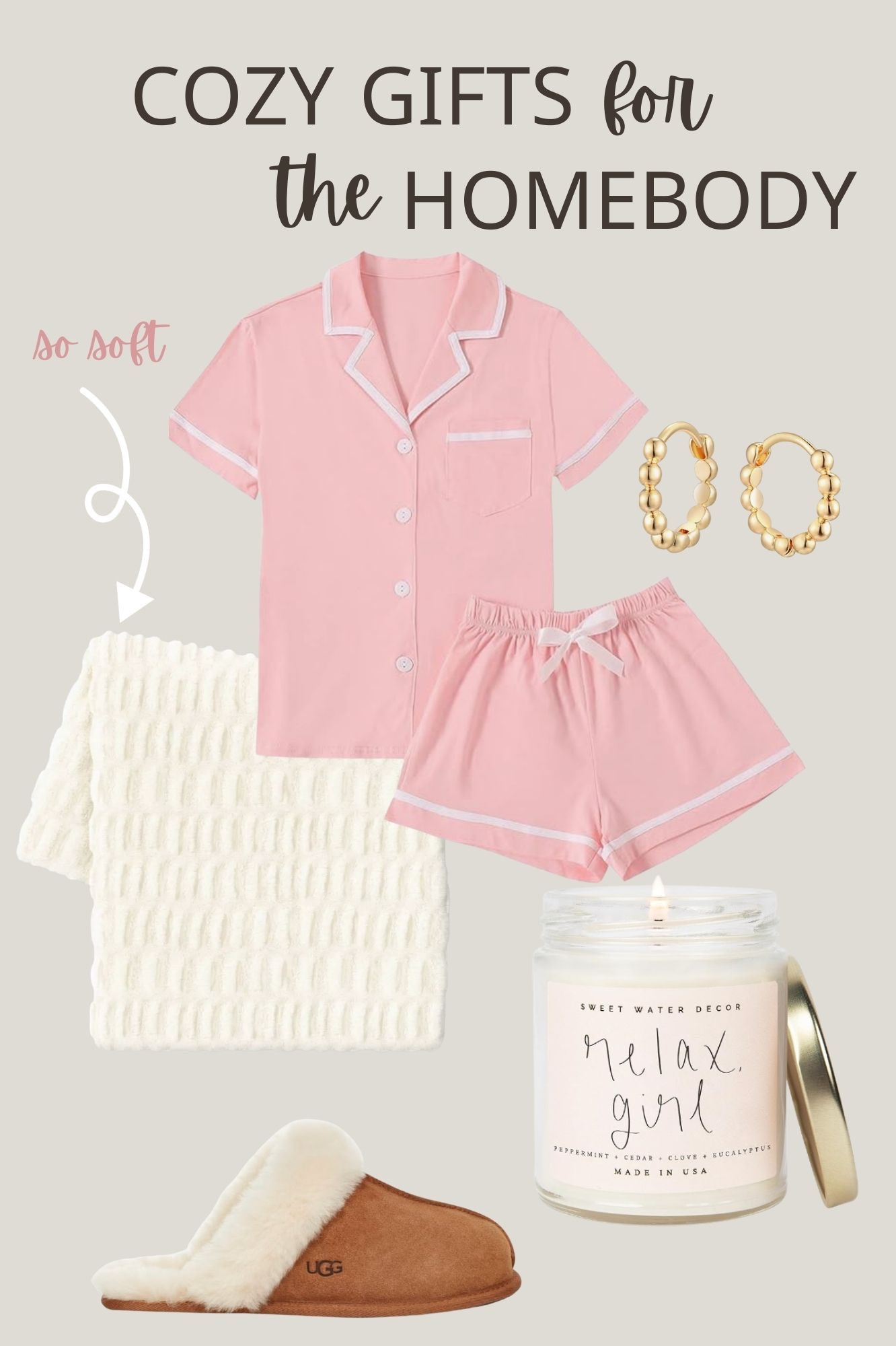 Cozy gifts for the homebody. Cozy gift guide, homebody, gift guide, holiday gift guide, gifts for friend, gifts for her, gifts for sister, gifts for under $50

#LTKfindsunder50 #LTKhome #LTKGiftGuide