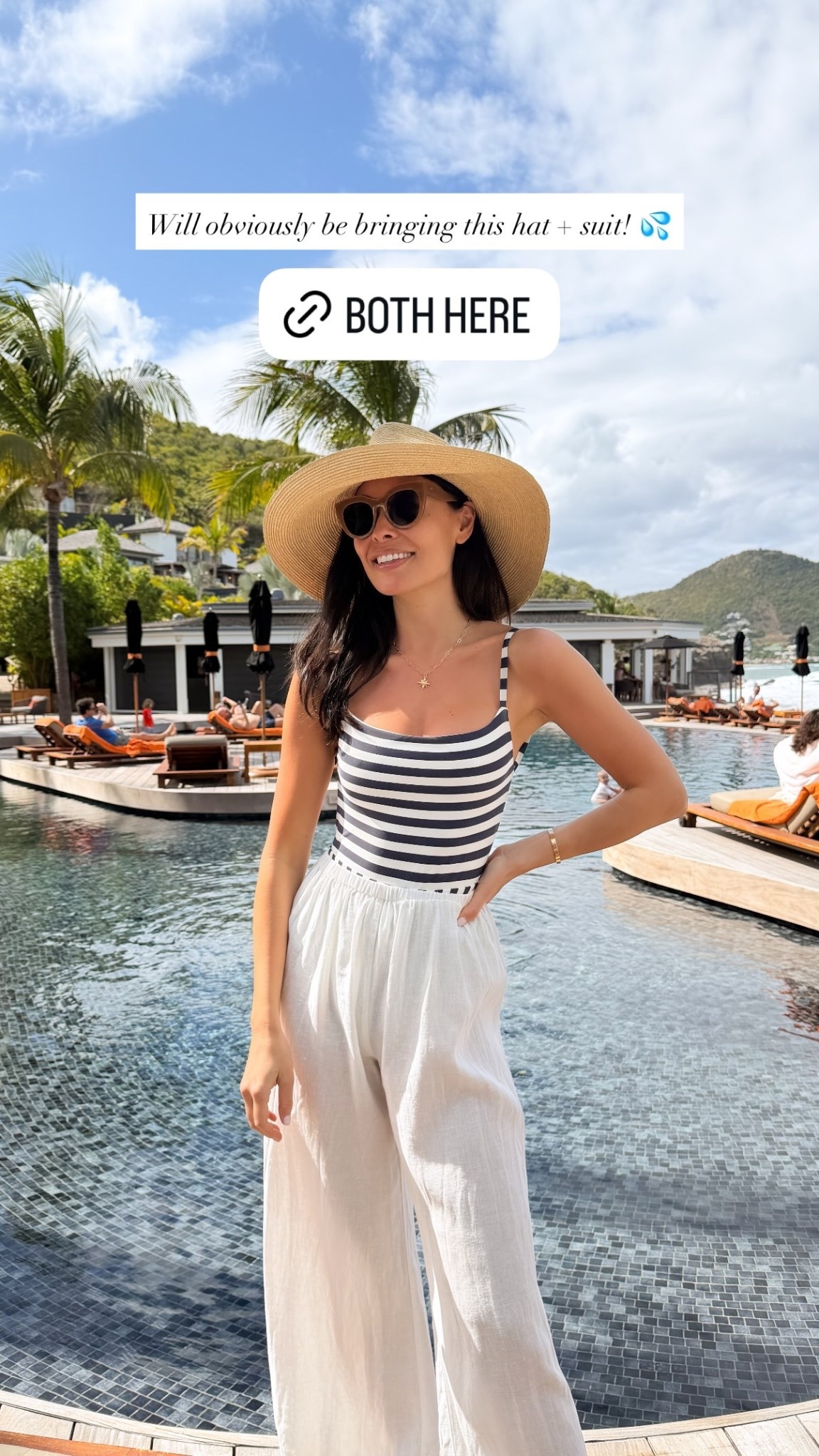 Exact suit on my Substack swimsuit post 🤍 

#LTKSeasonal #LTKSwim #LTKTravel