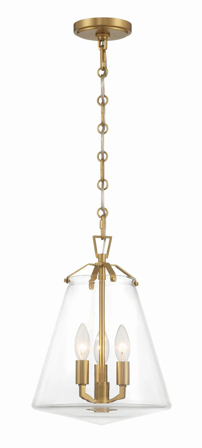 Voss Three Light Mini Chandelier | Lighting Design