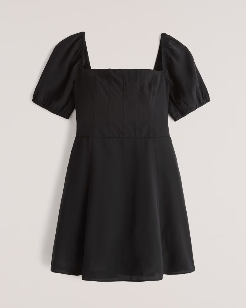 Women's Corset Seamed Mini Dress | Women's Dresses & Jumpsuits | Abercrombie.com | Abercrombie & Fitch (US)