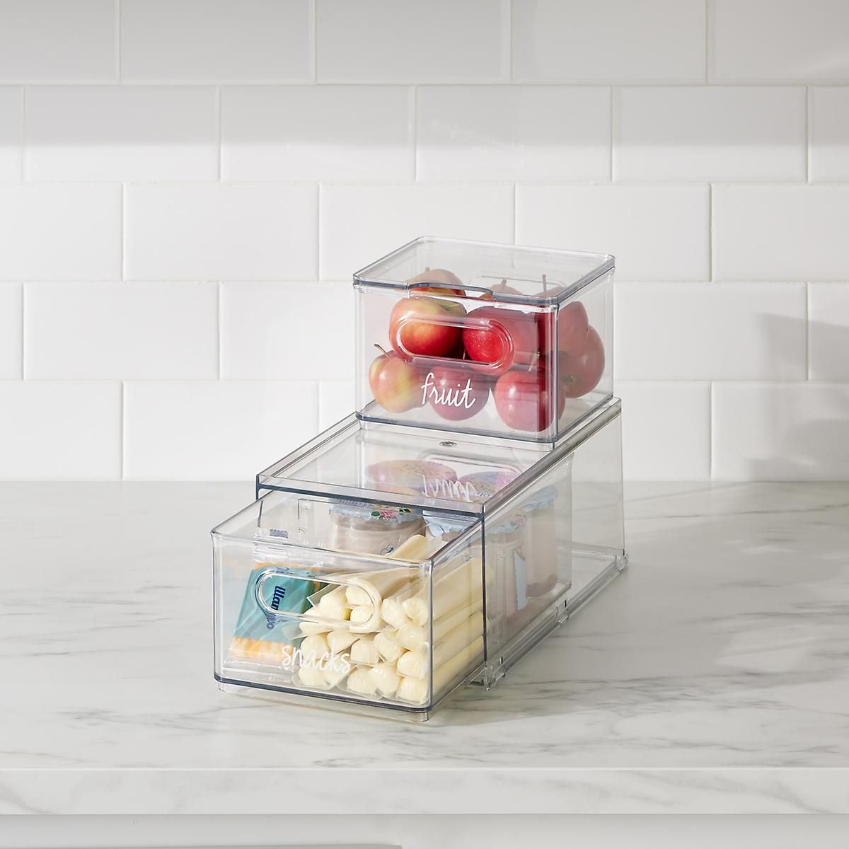 The Home Edit by iDesign Fridge Essentials Kit | The Container Store