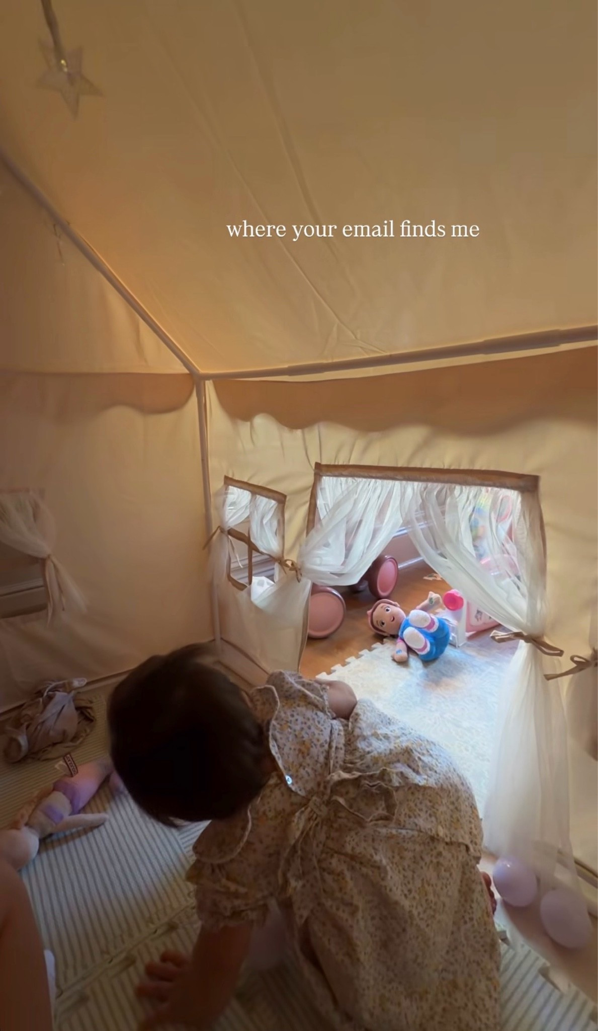 Tent playhouse 🤍

#LTKHome #LTKBaby #LTKKids