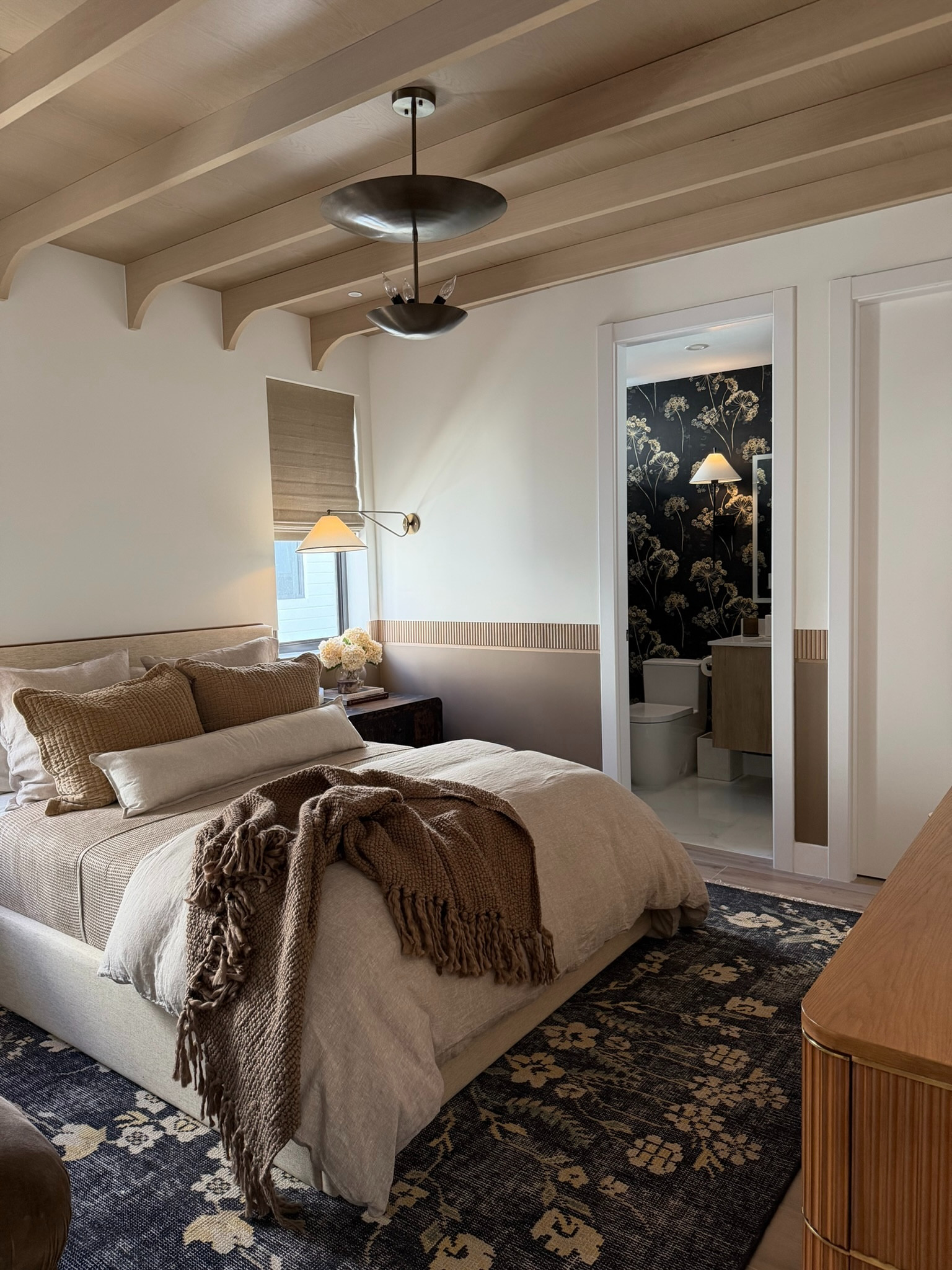 I think an elevated guest #bedroom will immediately set your #home apart from the rest because it’s a room often forgotten! Layering textures was the defining decision that transformed this space! #calm #cozy #decor #design

#LTKHome #LTKBeauty