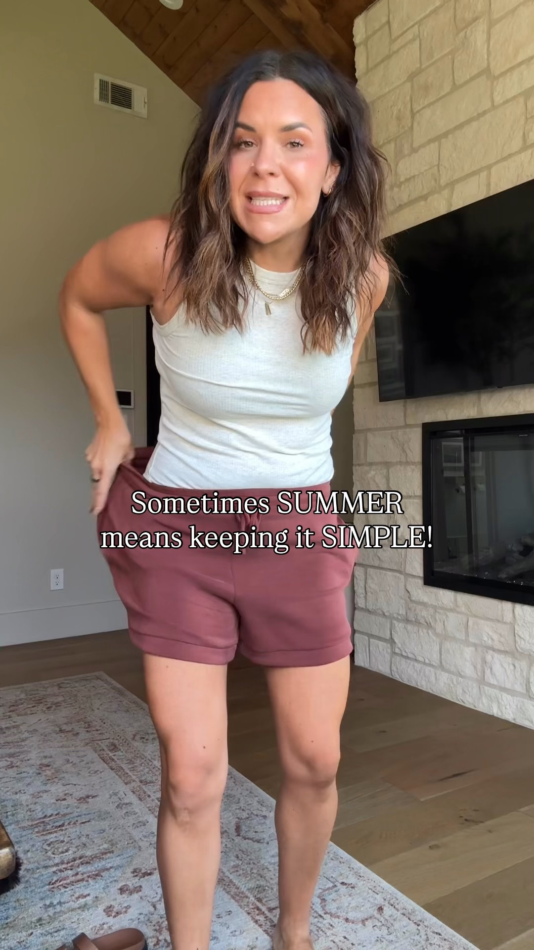 @Maurices serving simple summer staples!
Wearing a large in all 
I size up one in denim shorts always!
Use code: LTK10

#mauricespartner, #DiscoverMaurices

#LTKootd #LTKOver40 #LTKMidsize