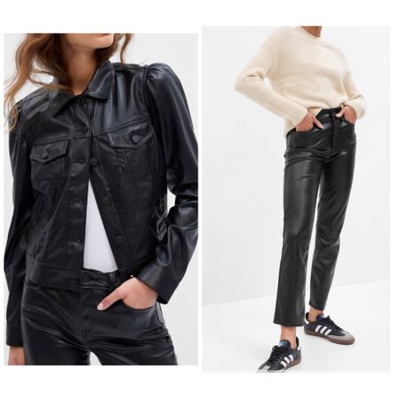 I posted these a few weeks ago. They are both now 50% off ~ making the jacket $40 & the pants $45! Vegan leather isn’t going anywhere so it’s a great time add staples these to your wardrobe! 



#LTKfindsunder50 #LTKstyletip #LTKsalealert