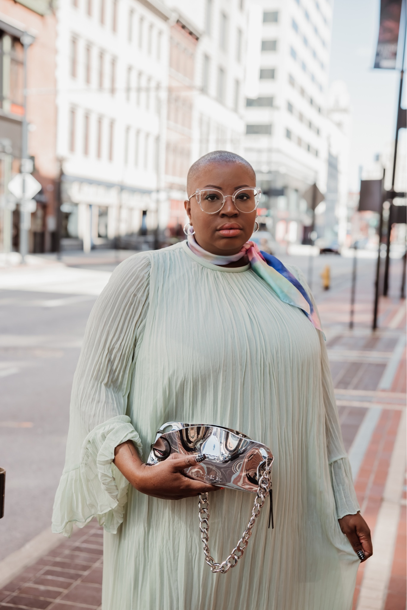 The most beautiful chrome bag! 

#LTKstyletip #LTKitbag