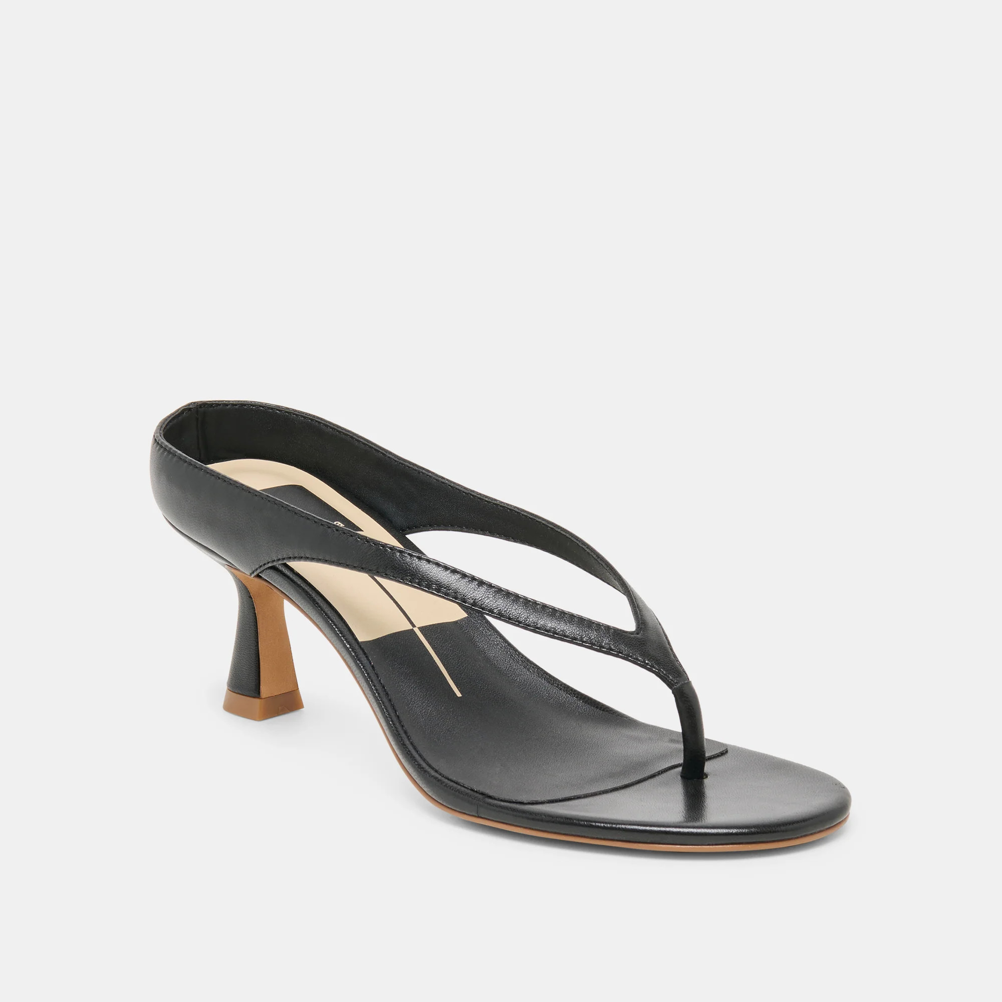 Doreen Black Leather Heels | Dolce Vita | DolceVita.com