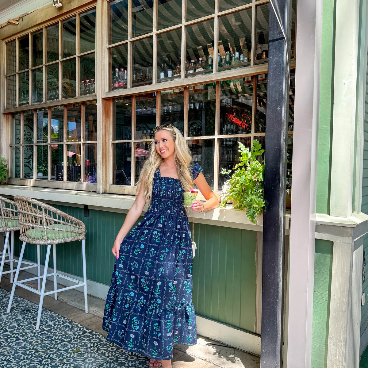 Second Nature Midi Dress - Navy | The Impeccable Pig
