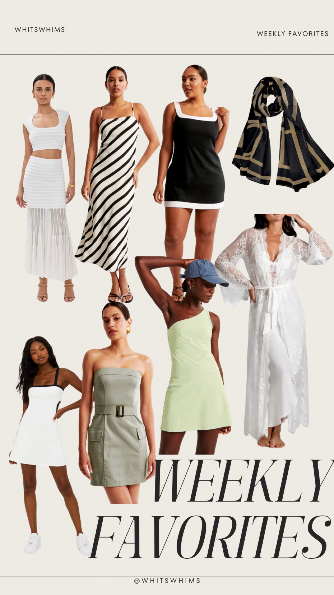 Your weekly favorites!! 

Summer outfit 
Summer dress 
Tennis dress 
Pickleball dress 
White set 
White robe 
Bride 
Swimsuit 
Swim 
Coverup 

#LTKParties #LTKSwim #LTKStyleTip