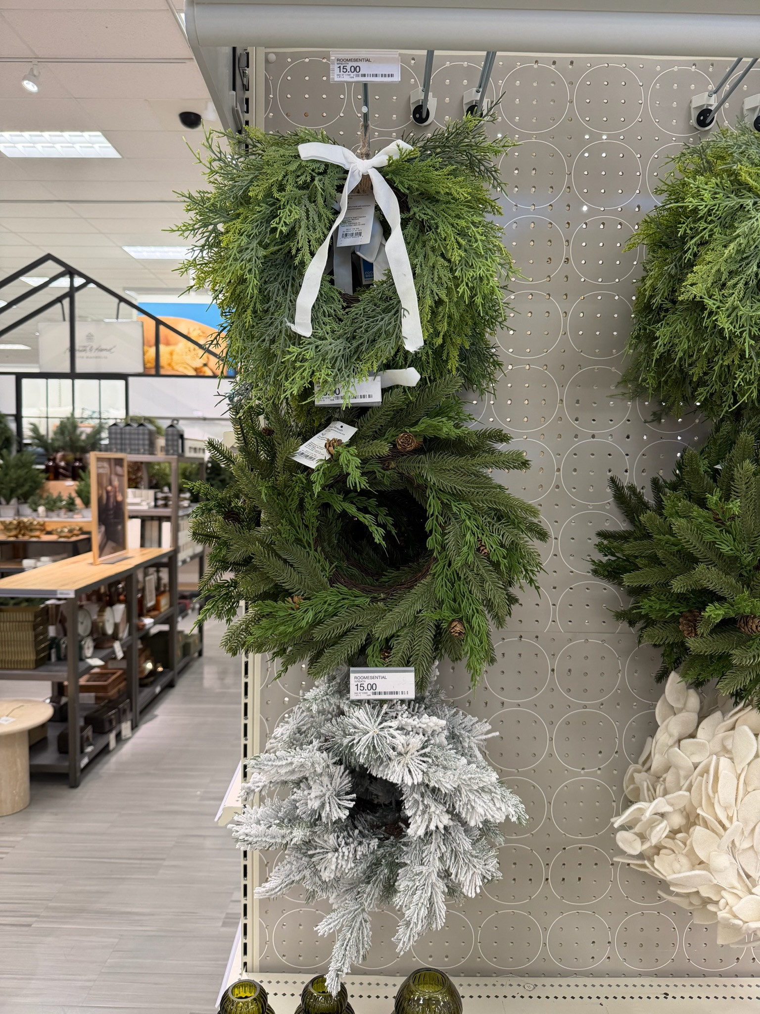 Target has the mini wreaths of your dreams! They are the perfect size for windows or cabinets 😍👏🏼

#target #targetchristmas #christmasdecor #miniwreaths

#LTKHome #LTKHoliday #LTKSeasonal