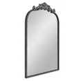 20” X 30” Filigree Arch Metal Wall Mirror Decor In Black | Walmart (US)