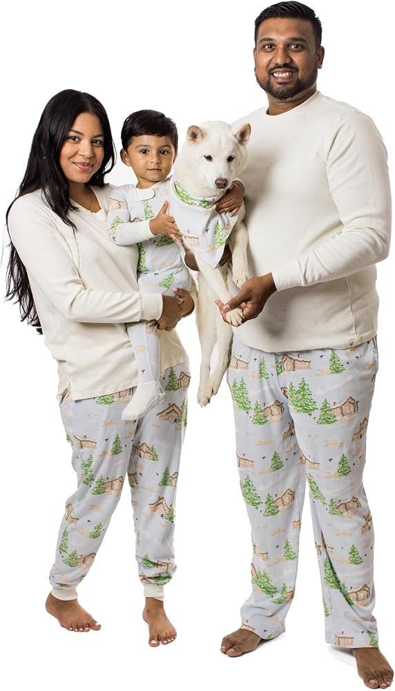 Burt's Bees Baby Family Christmas Pajamas Matching Sets - Organic Cotton PJs for Kids, Toddlers, ... | Amazon (US)