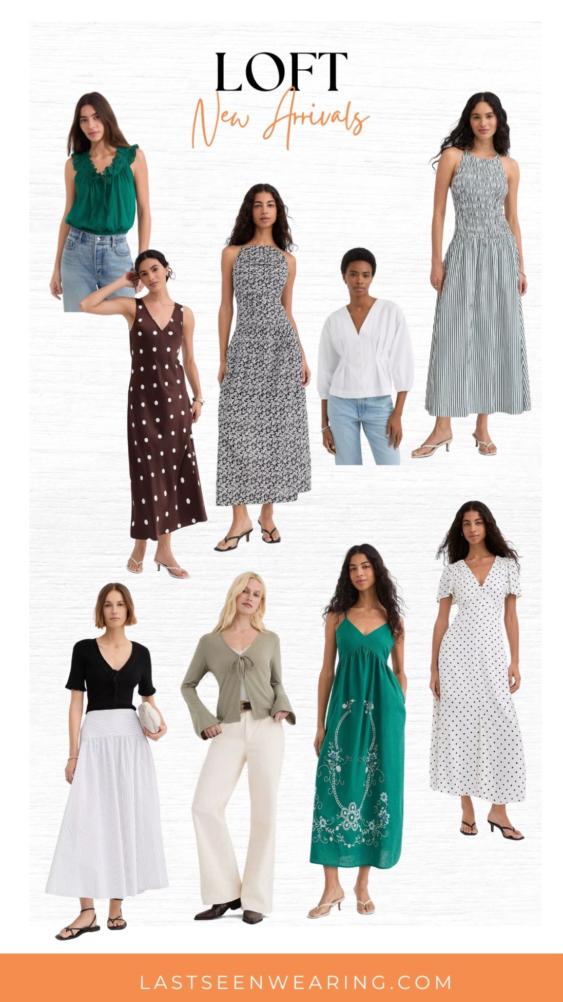 Loft New Arrivals
#mididress #blouse

#LTKOver40 #LTKWedding