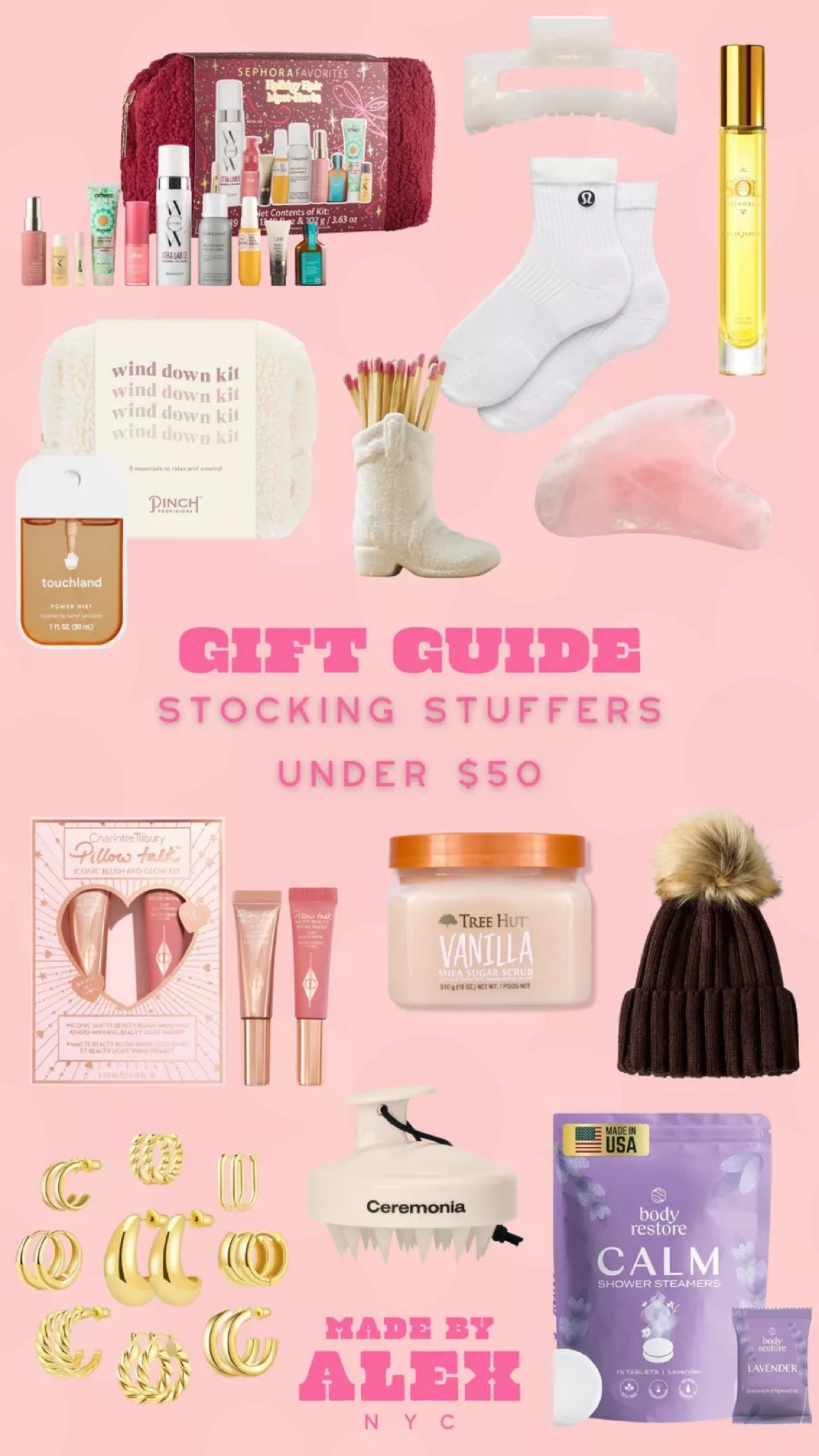 Gift Guide Stocking Stuffers Under $50! Stocking stuffers, gifts for her, home gifts, Amazon gifts, beauty essentials, beauty favorites, haircare products, Christmas gifts, holiday gift guide, jewelry

#LTKHoliday #LTKGiftGuide #LTKSeasonal