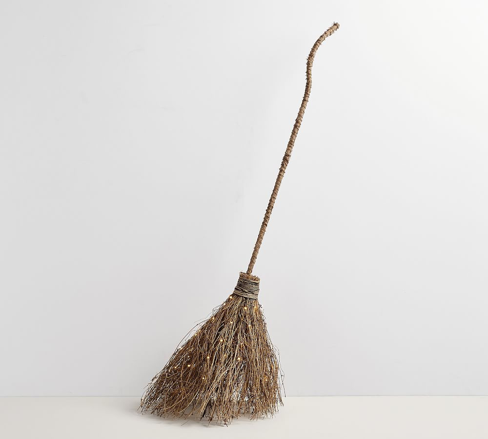 Lit Broom, Brown, Large | Pottery Barn (US)