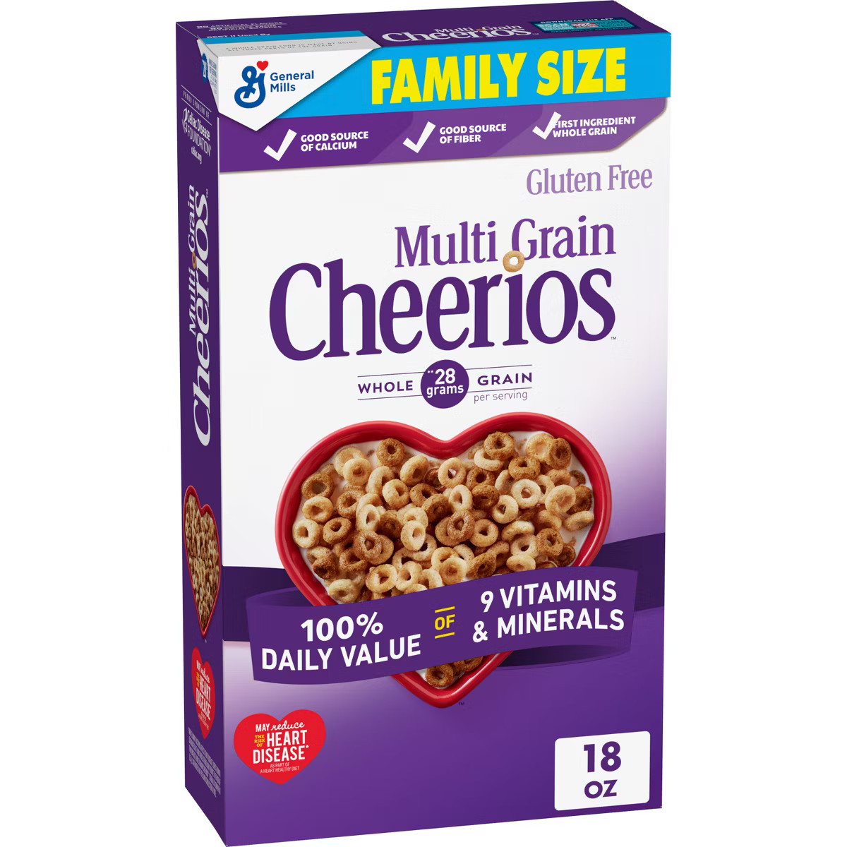 General Mills Multi Grain Cheerios Cereal - 18oz | Target