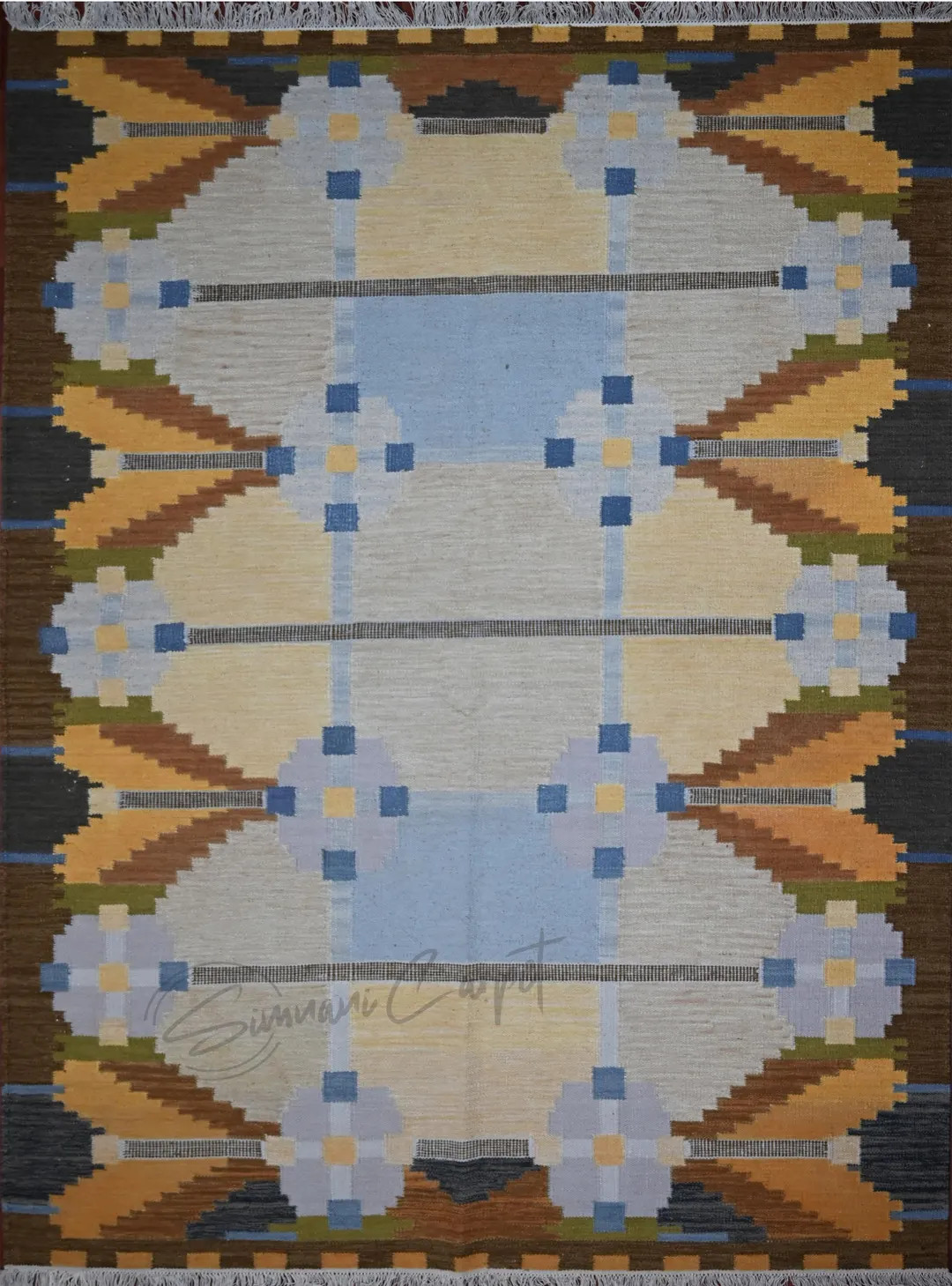 Swedish Marianne Richter Inspired Kilim Rug 7X10, 8X11, 6x9, 8x10, - Etsy | Etsy (US)