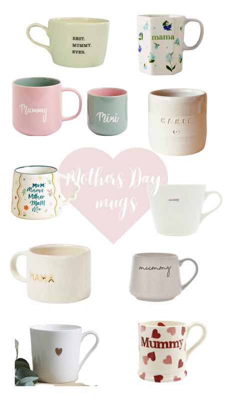 Mother’s Day mugs & cups 
#mum #mama #mothersday #mummy