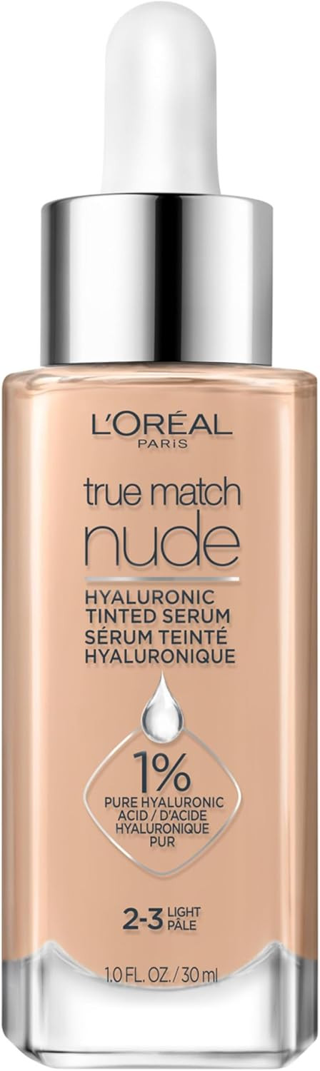L’Oréal Paris True Match Nude Hyaluronic Tinted Serum, Tinted Face Serum with Hyaluronic Acid ... | Amazon (CA)