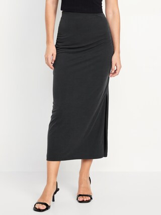 Ribbed Maxi Skirt | Old Navy (CA)