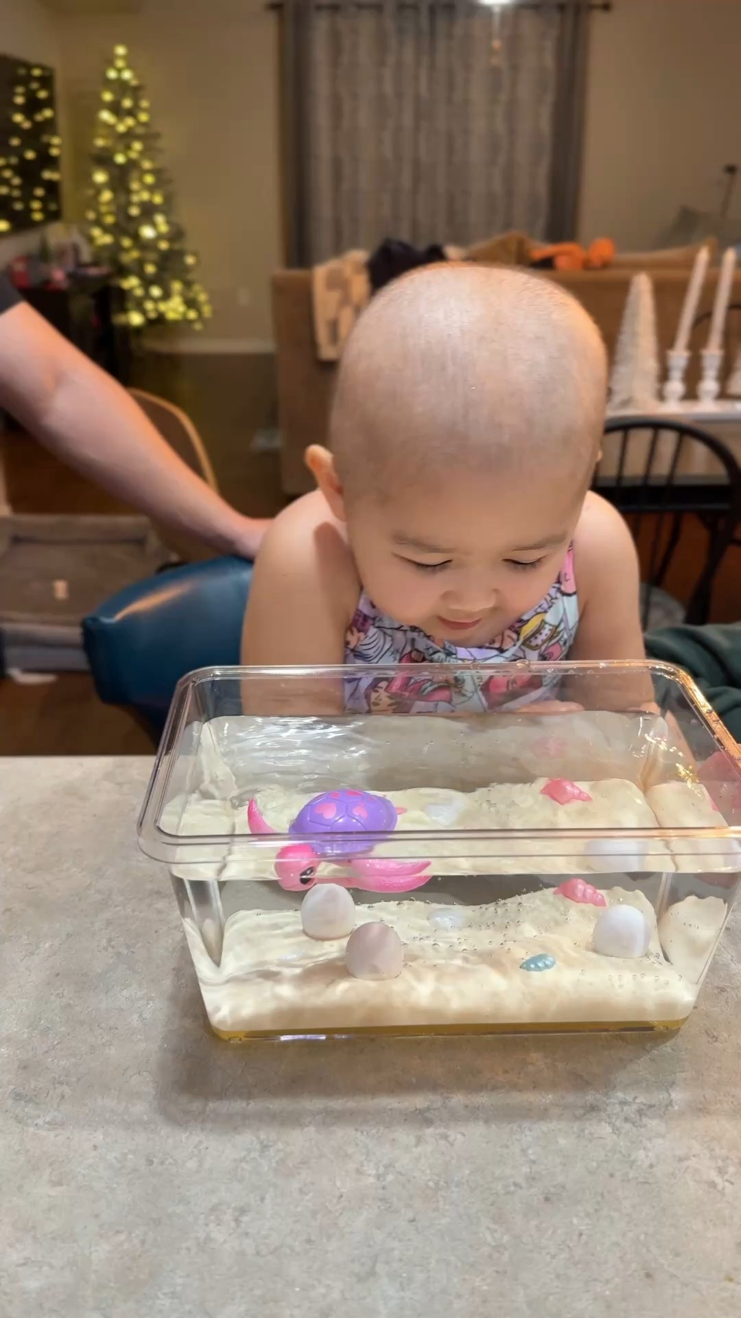 Alive pets mama turtle with hatching baby eggs! This was actually so cute and took about 3-4 mins for them to hatch. The turtles swim (and is fun for bath time too).

#LTKKids #LTKGiftGuide #LTKmomlife