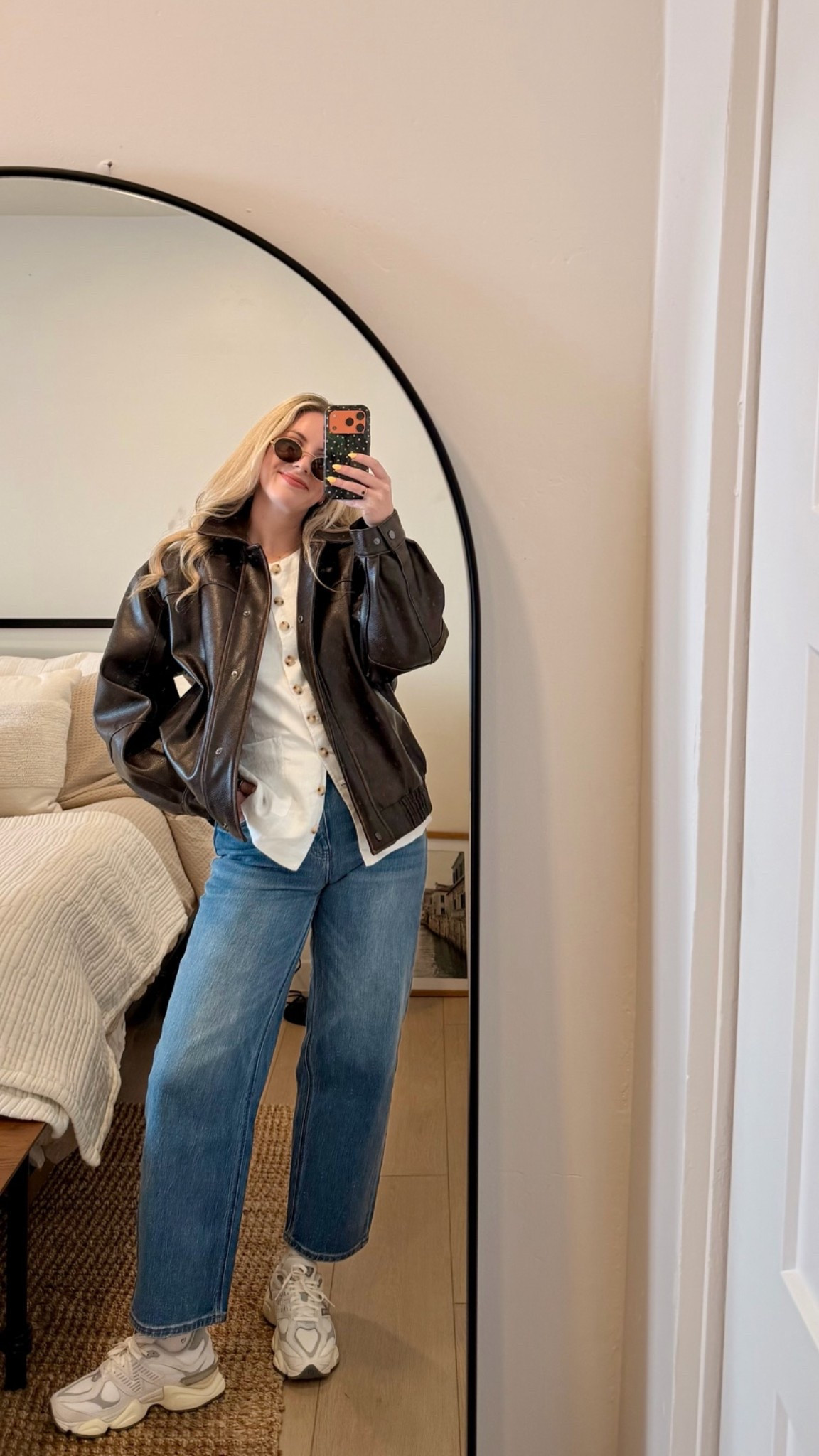 off duty but still put together 🤍

barrel jeans + a linen vest + an oversized jacket is one of my favorite easy combinations lately

comfy, casual, and still feels styled ✨

linking everything i’m wearing

#LTKootd #LTKSeasonal #LTKTravel