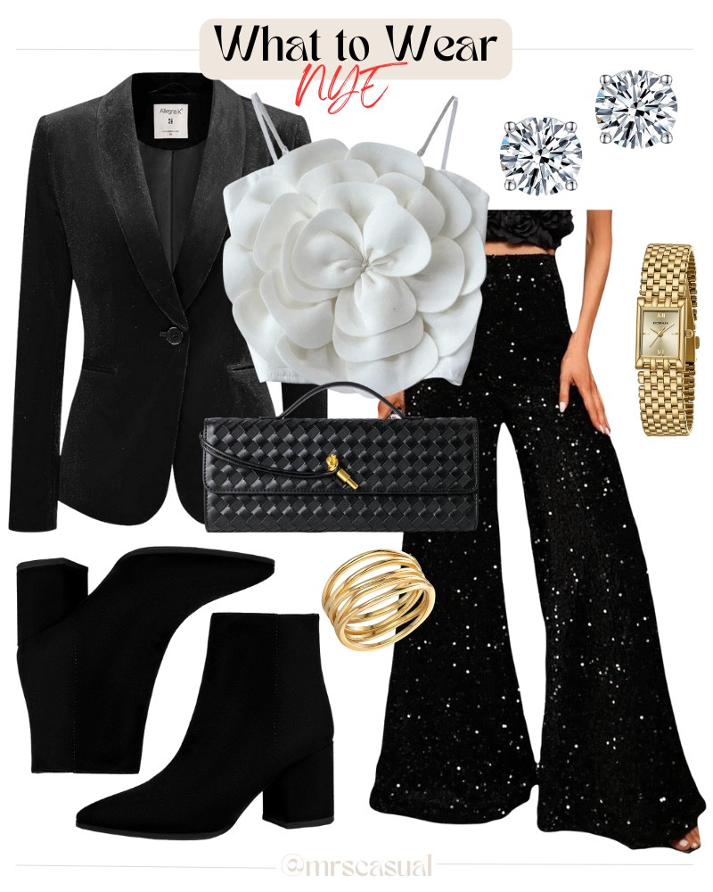 If you want chic without a dress… this is it 🖤✨ 🔗⬇️ 

#LTKSeasonal #LTKHoliday #LTKOver40