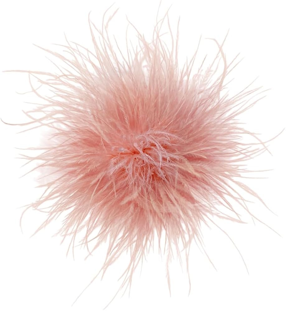Dainty Feather Flower Large Brooch Pin for Women Men Elegant Oversized Floral Lapel Pins Shawl Dr... | Amazon (US)