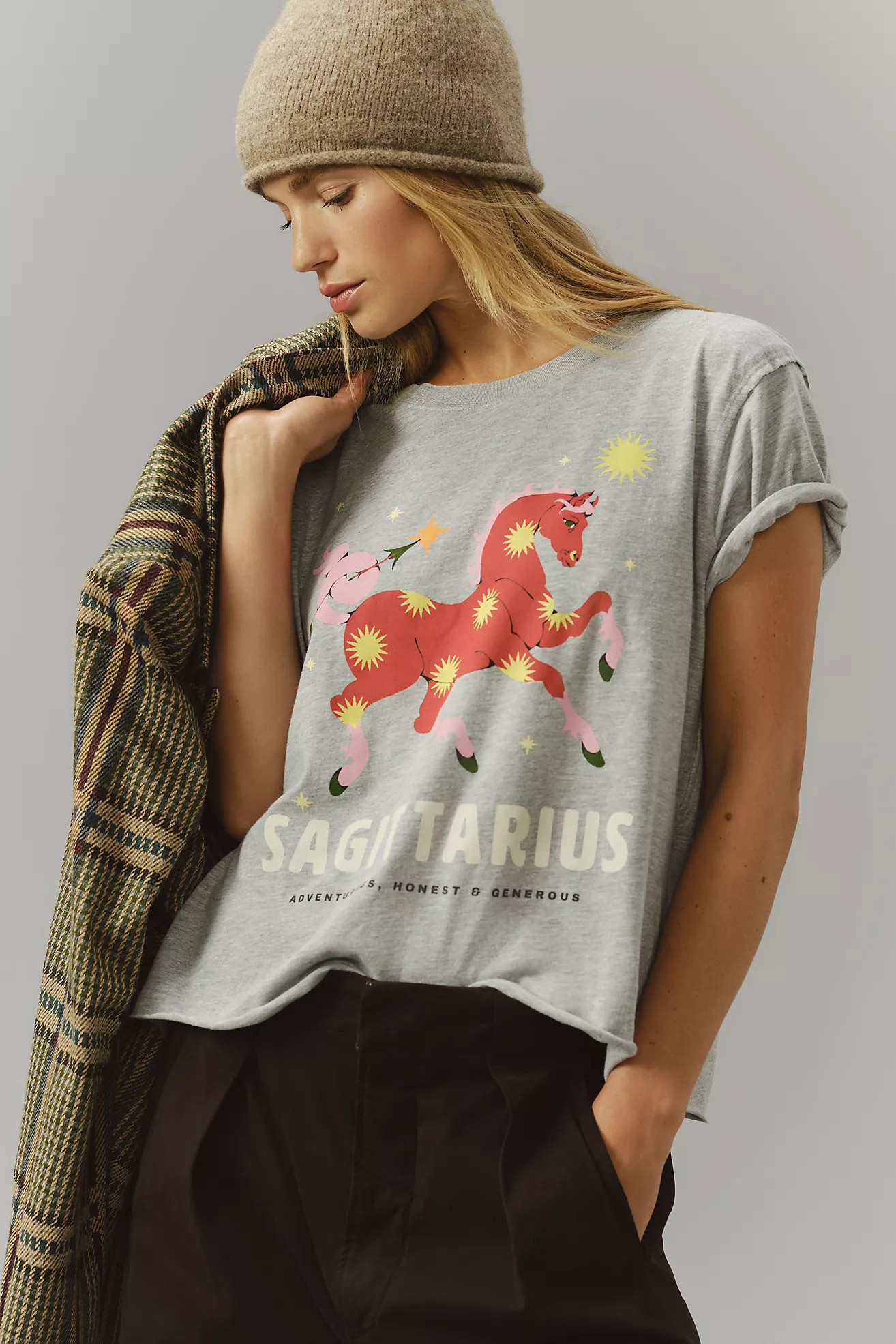 Lou Benesch Stargazer Zodiac Graphic Tee | Anthropologie (US)