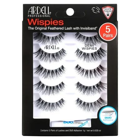 Ardell Demi Wispies Eyelashes 5 Pack Black | Walmart (US)