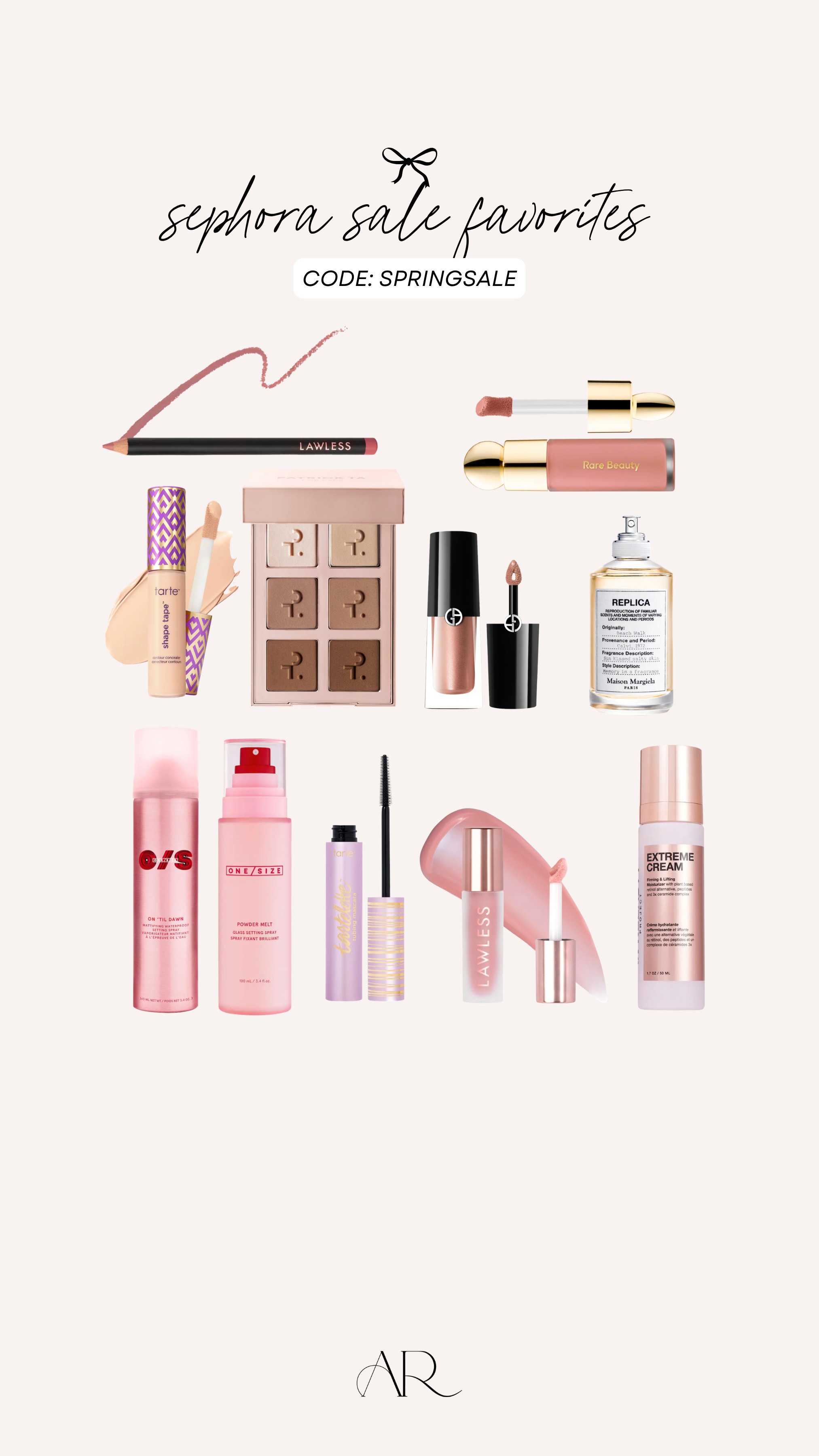 Sephora sale favorites! Don't forget to use code SPRINGSALE

spring beauty favorites, sephora sale, makeup favorites 

 #LTKSeasonal #LTKSaleAlert #LTKBeauty
