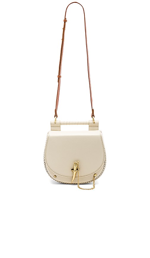 Babylon Bar Tooth Bag in Ecru & Whiskey | Revolve Clothing (Global)