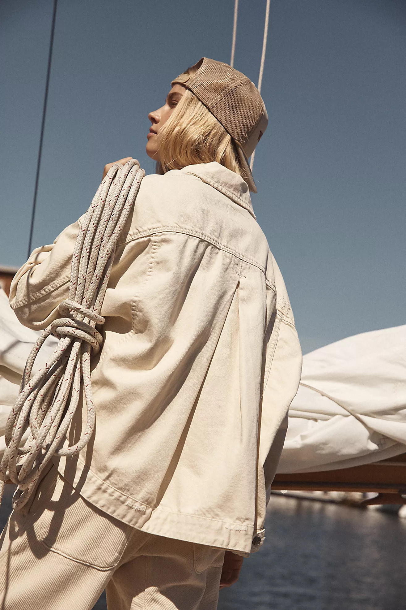 We The Free Opal Swing Denim Jacket | Free People (Global - UK&FR Excluded)