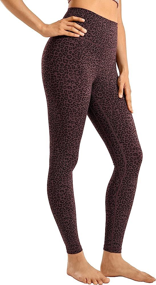 Women's Naked Feeling I 7/8 High Waisted Pants Yoga Workout Leggings - 25 Inches | Amazon (US)