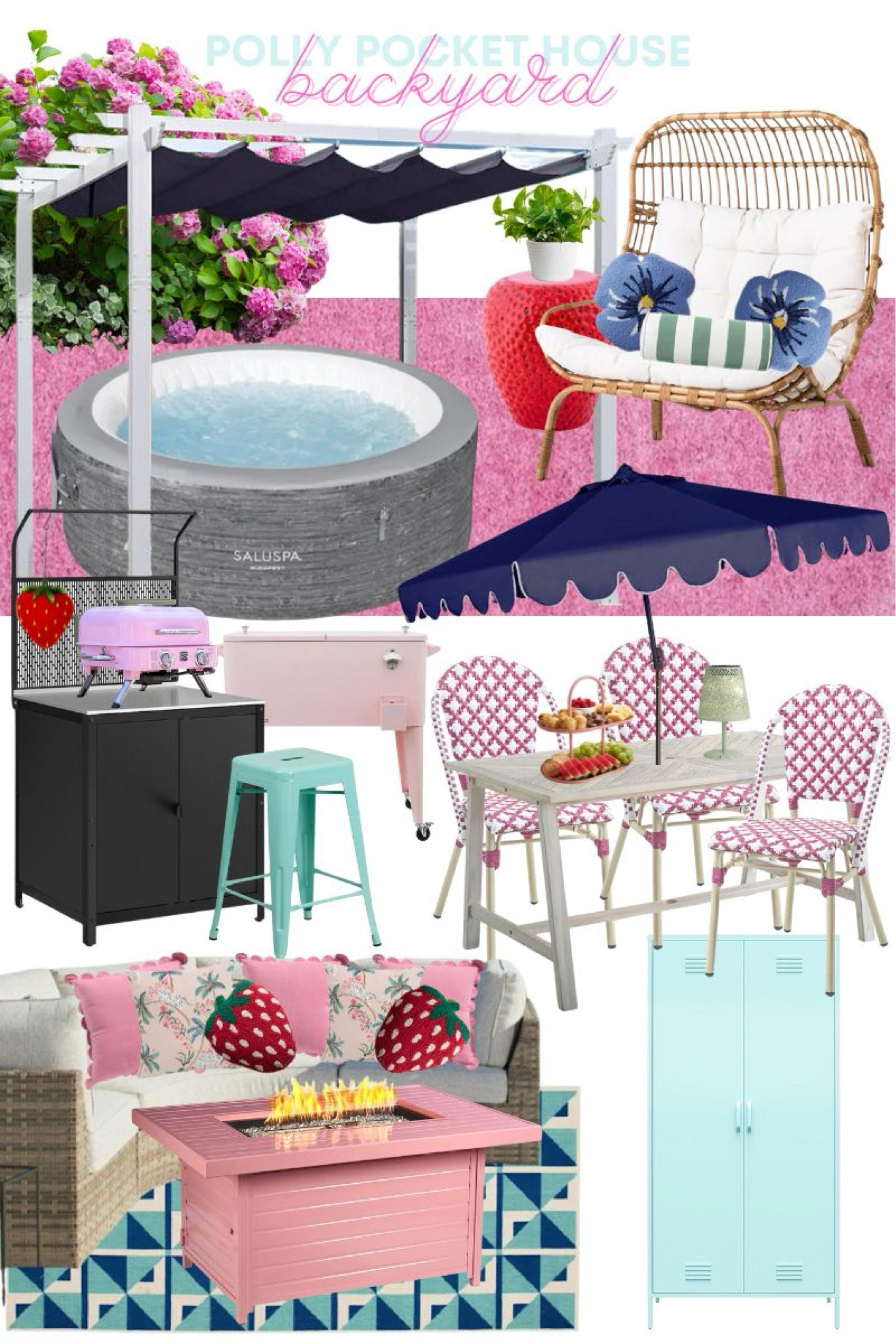 Polly Pocket Barbie Dreamhouse Backyard Patio Inspo

#LTKSeasonal #LTKHome