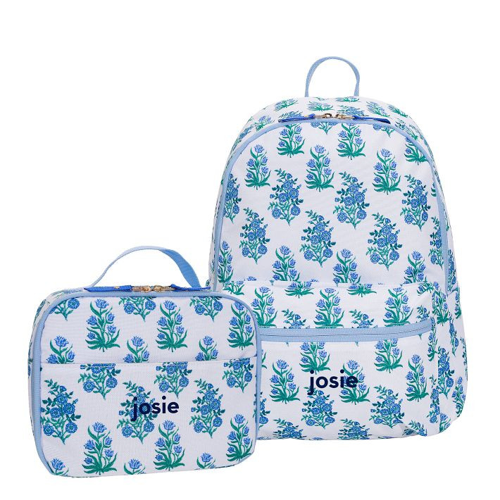 Colby Roller Rabbit Blue Backpack & Lunch Box Bundle | Pottery Barn Teen