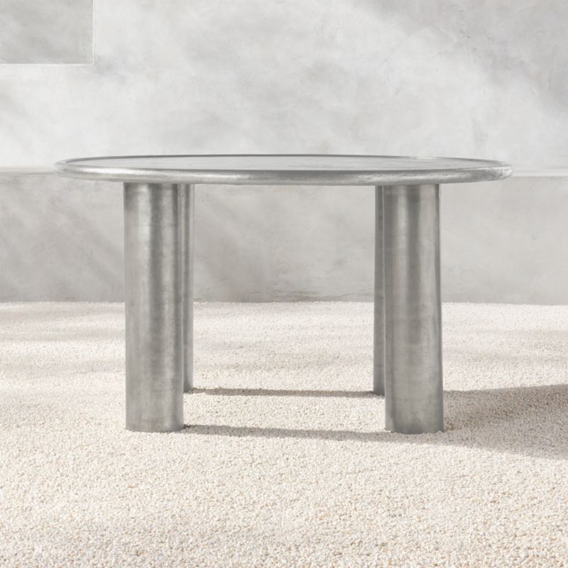 Matias Cast Aluminum Dining Table | CB2 | CB2