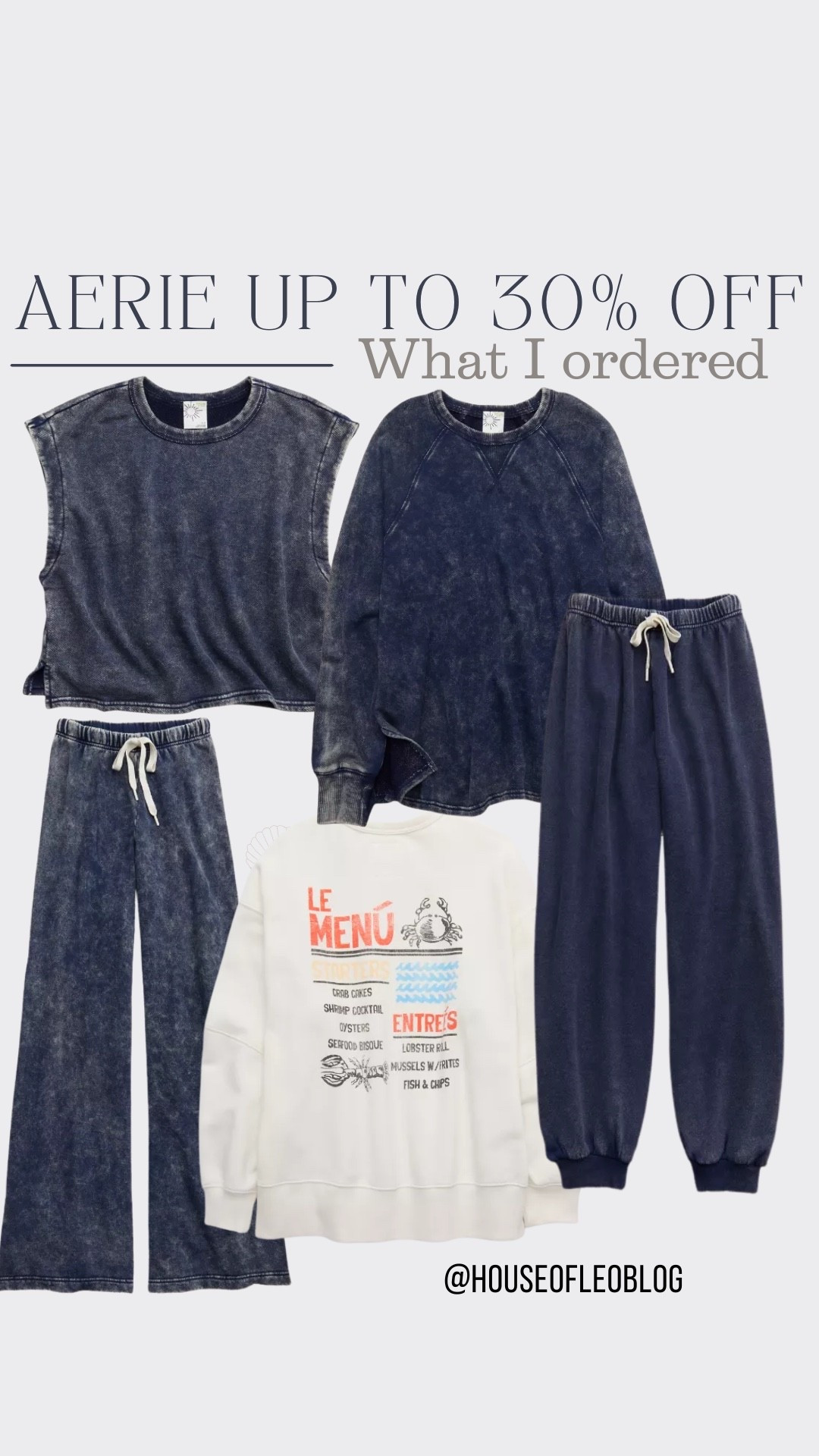 Aerie what I ordered. Jaggers, wide leg pants.

#LTKSaleAlert #LTKPetite