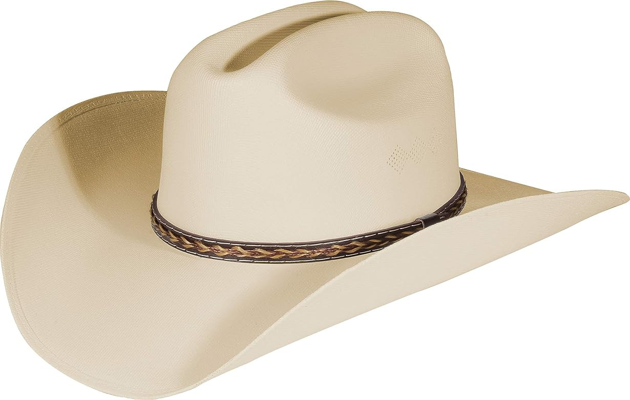 Enimay Western Cowboy & Cowgirl Hat Pinch Front Wide Brim Style | Amazon (US)