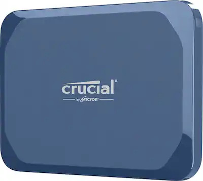 Crucial - X10 4TB External USB-C SSD - Blue | Best Buy U.S.