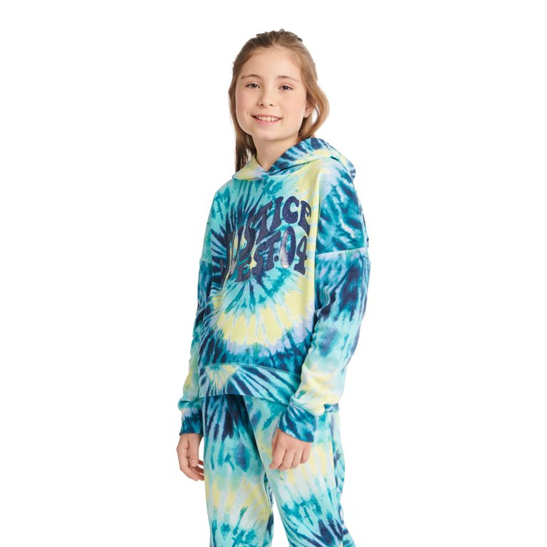 Justice Girls Graphic Fleece Hoodie, Sizes XS-XLP | Walmart (US)