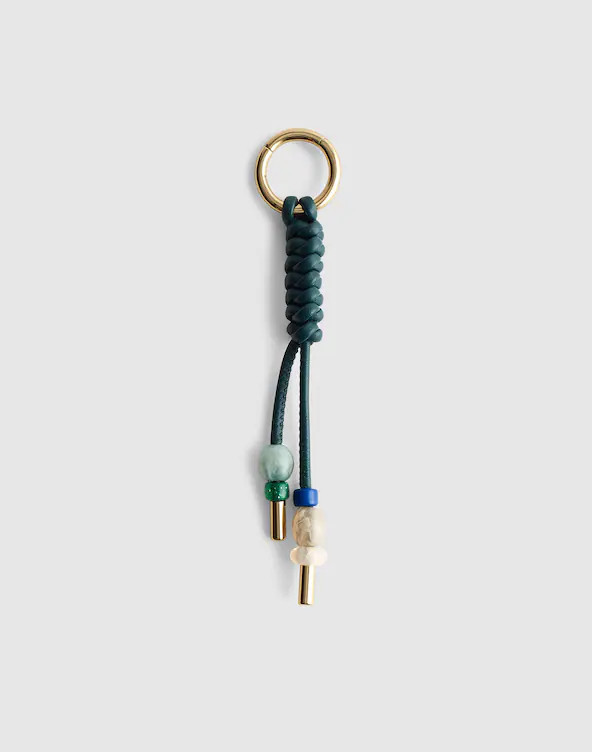 Braided Leather Bag Charm | Madewell