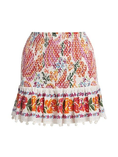 Spring Bananas Miniskirt | Saks Fifth Avenue