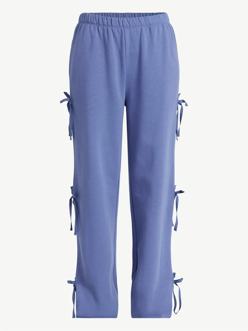 No Boundaries Ribbon Fleece Pants, 30.5'' Inseam, Women's XXS-XXL | Walmart (US)