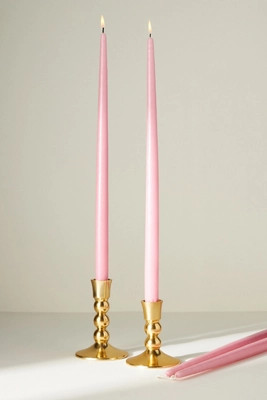 18" Classic Taper Candles, Set of 4 | Anthropologie (US)