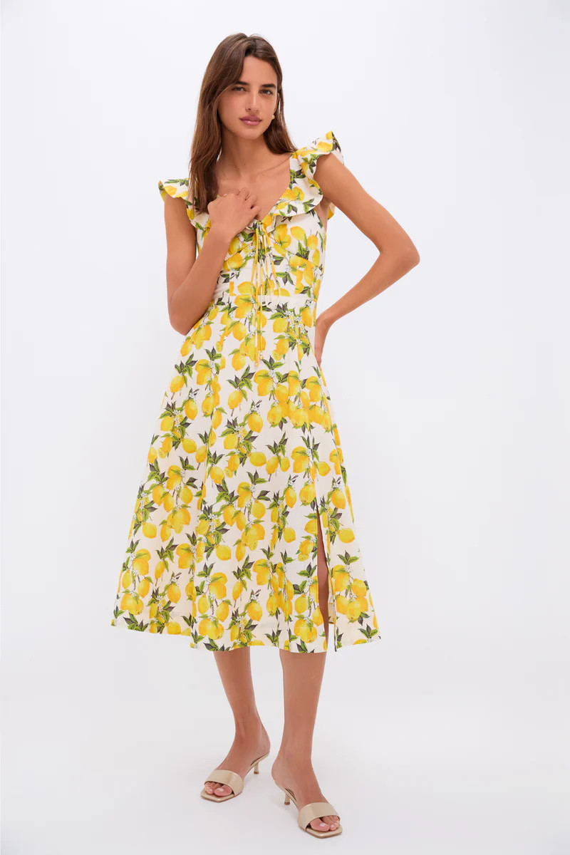 Lemon Blanca Midi Dress | Tuckernuck (US)