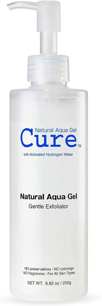 Cure Aqua Gel - Gentle Body and Face Exfoliator - Targets Blackheads, Dull, Dry Skin, Uneven Skin... | Amazon (US)