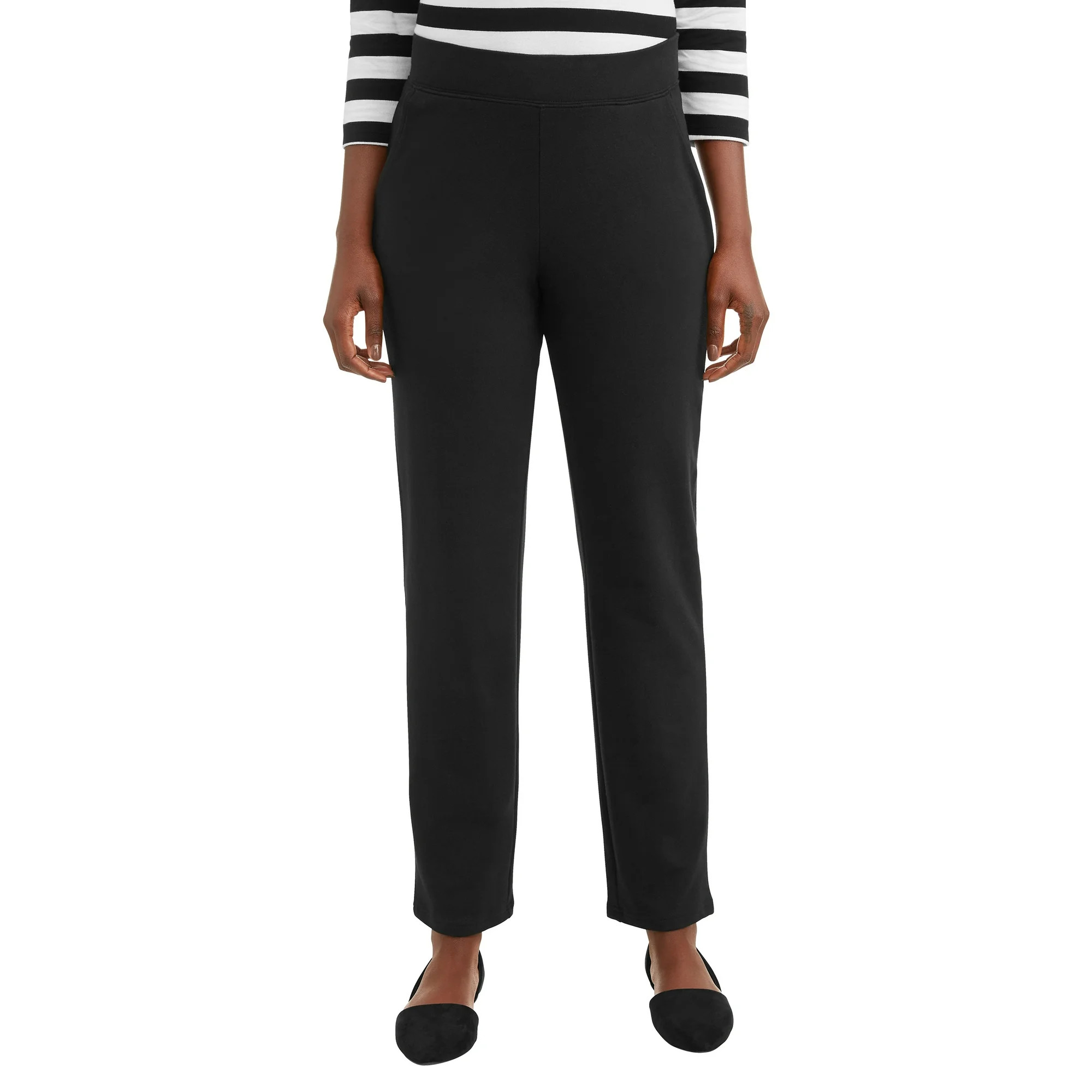 Time and Tru Women's Knit Pull on Pant | Walmart (US)