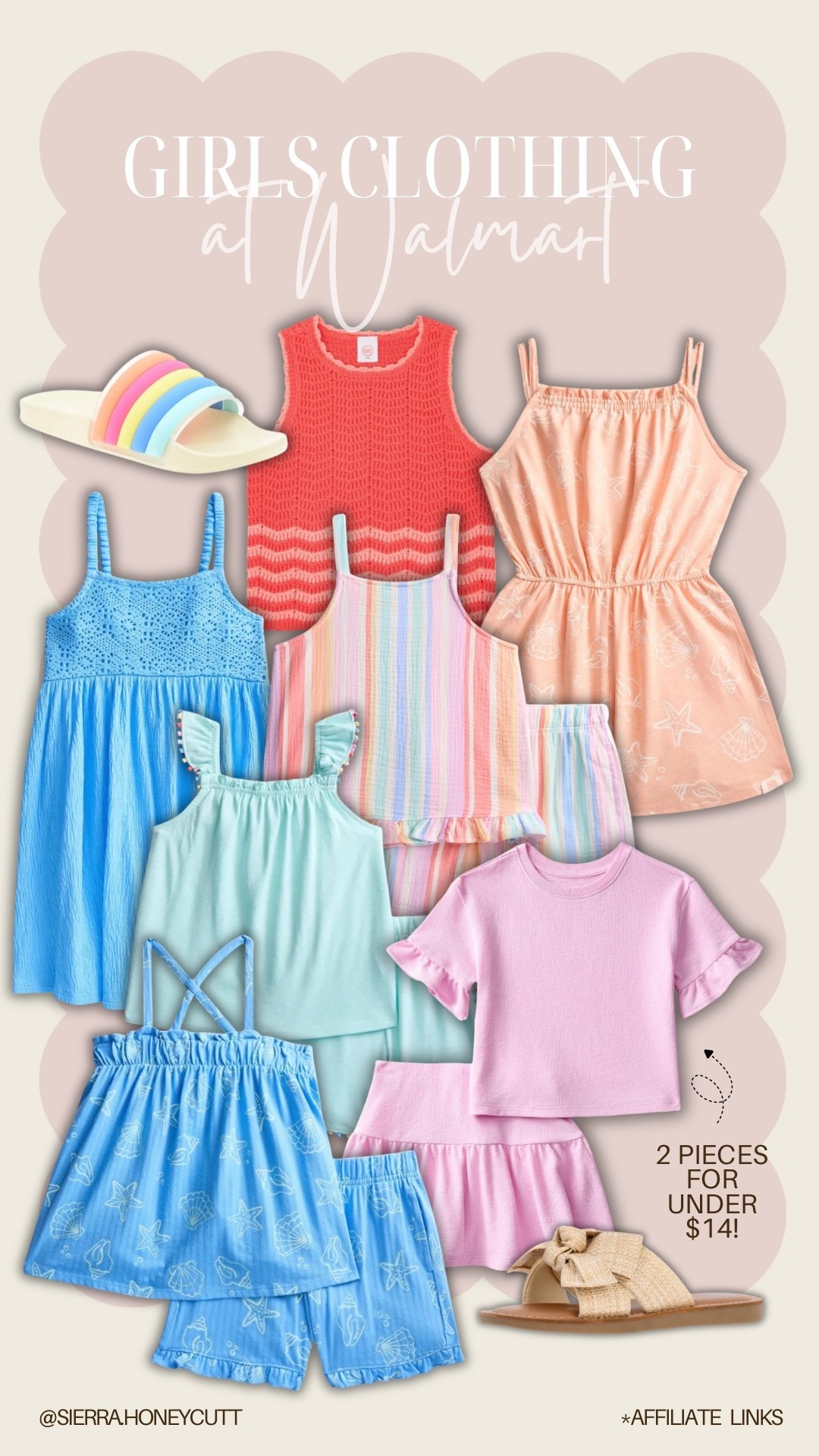 Girls clothing for summer at Walmart! So many cute staples ￼☀️ 

Seasonal girls, kids, family, Mom favorites, affordable romper, two piece shoes, colorful vibrant ￼

#LTKmomlife #LTKKids #LTKSeasonal