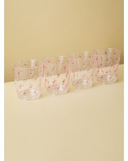 4pk 4in Indoor Outdoor Acrylic Flamingo Drinking Glasses | HomeGoods